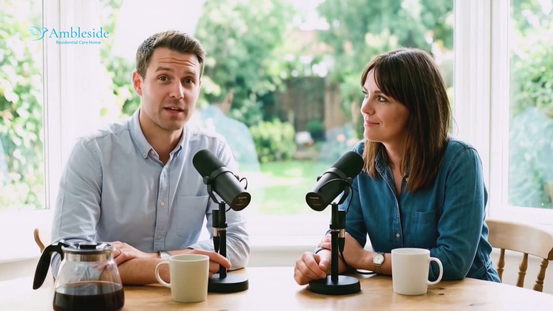 Podcast style example video
